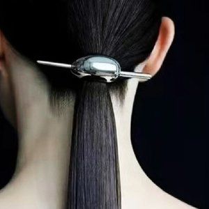 Women's  Pony Holder Silver Metal Arc / Crescent Shape Modern Sophisticated